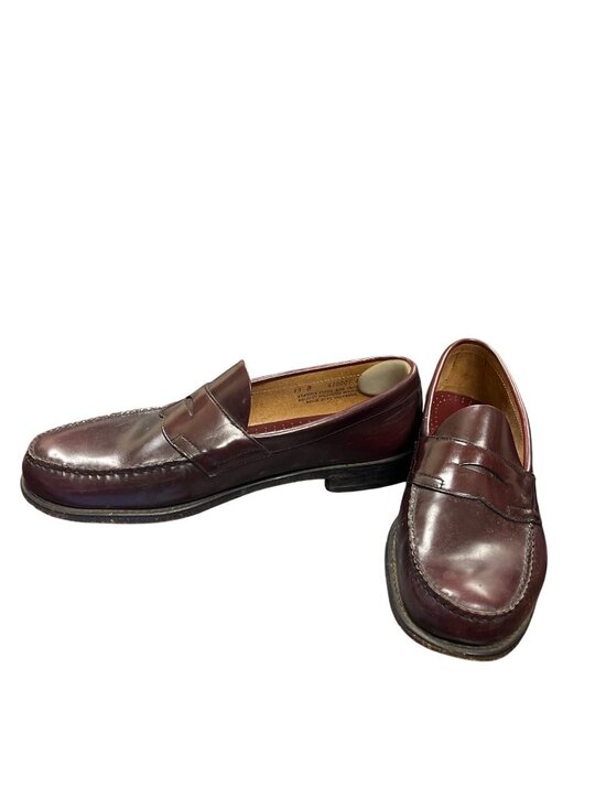 GH Bass Weejuns mens brown leather penny loafers sz 13D SKU 10-072 main image 9